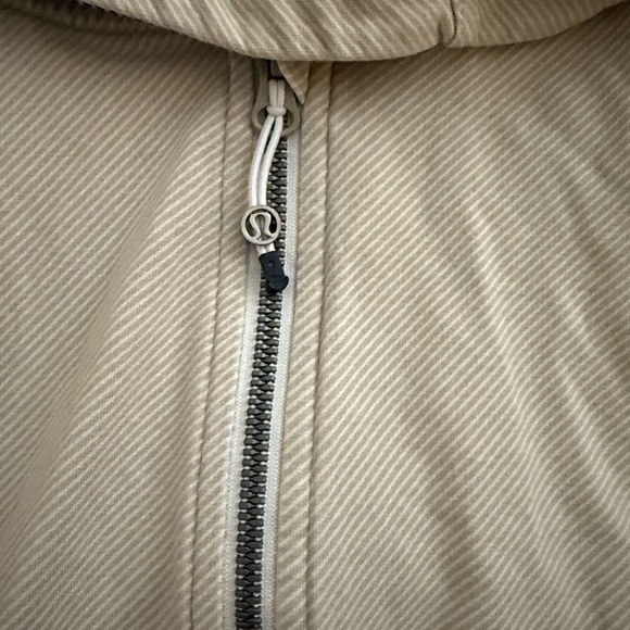 lululemon athletica Beige Zip-Up Jacket with hood - M - Picture 3 of 10